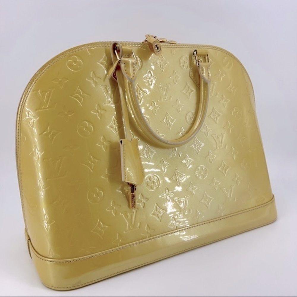 Louis Vuitton Alma Gm Vernis Bag
